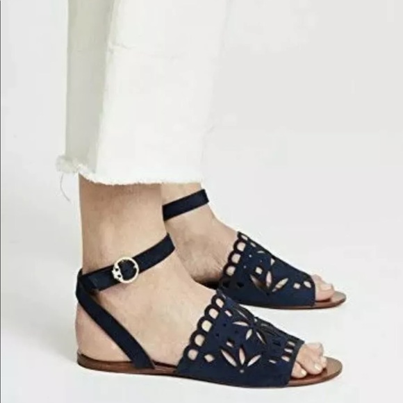 Tory Burch New May Suede Sandal - Picture 2 of 14